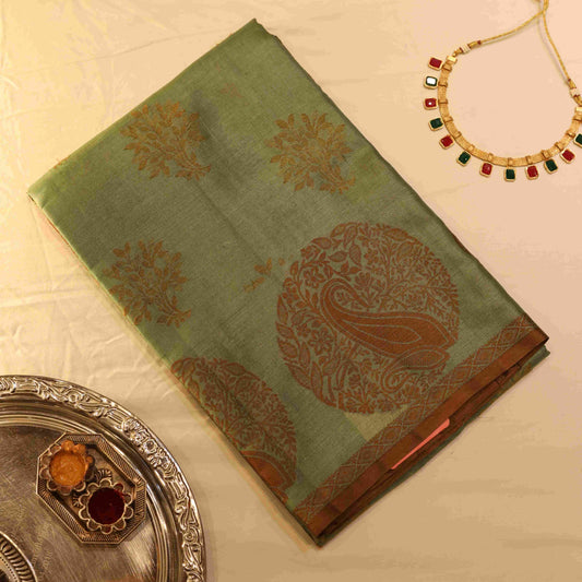 Pure Tusser Saree - Vaishali Silks