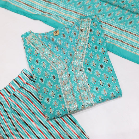 Cotton Green Kurtiset - Vaishali Silks