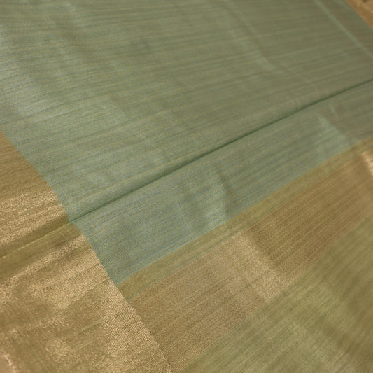 Semi Tasar Green Colour - Vaishali Silks