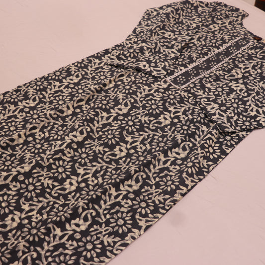 Kurti Set Grey Colour - Vaishali Silks