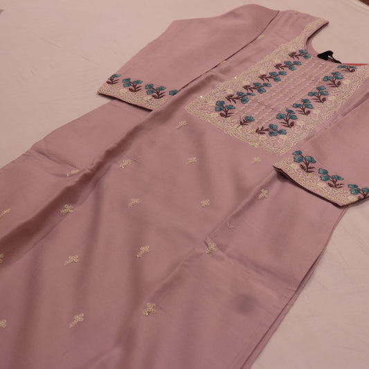 Kurti Set Lavender Colour - Vaishali Silks