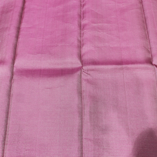 Pure silk Blue with Pink Colour - Vaishali Silks