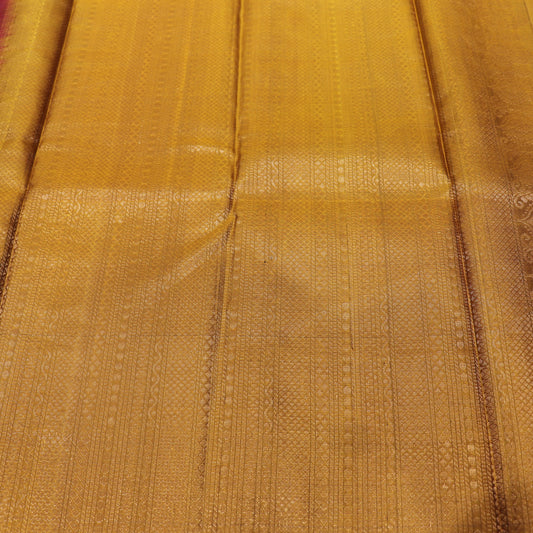 Pure silk  Vilote  With  Mustred Colour - Vaishali Silks