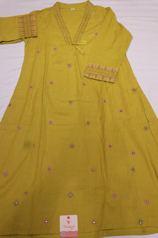 Kurtie Set Mustered Colour