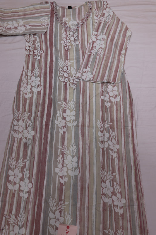 Kurtie Set Light Lavender Colour