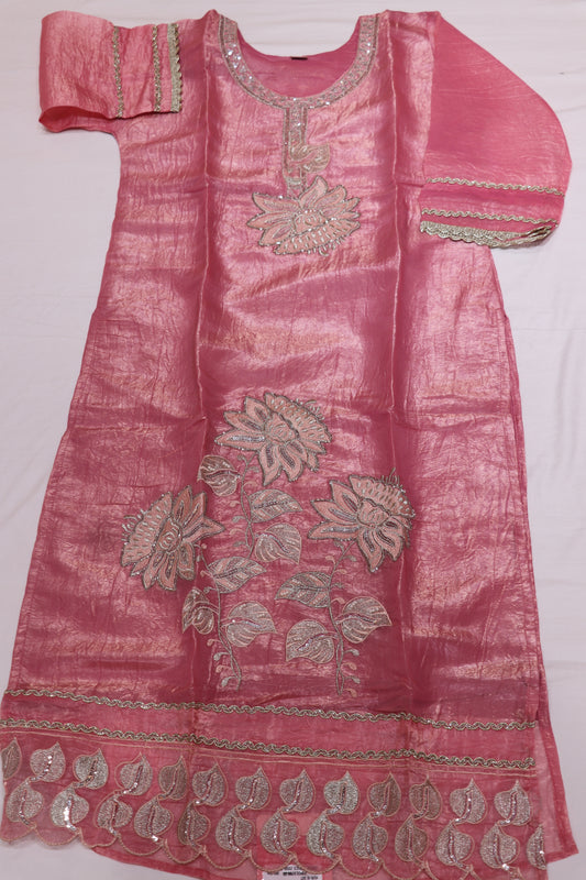 Kurtie Set Pink Colour