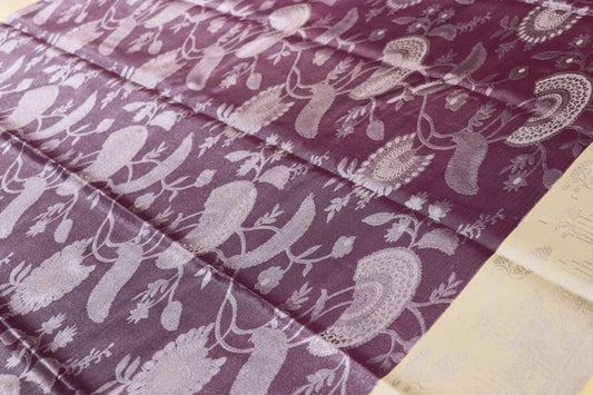 Silk Saree Maganth With Sandal Colour