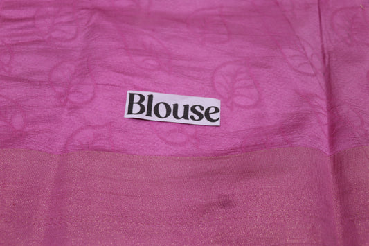 Fancy saree Pink Colour