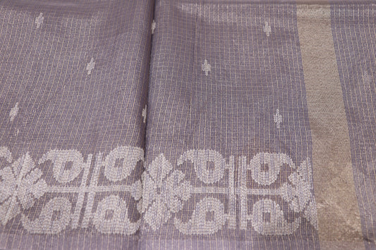 Fancy Saree Light violet Colour