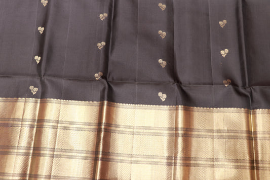 Pure Silk saree  Black Colour - Vaishali Silks