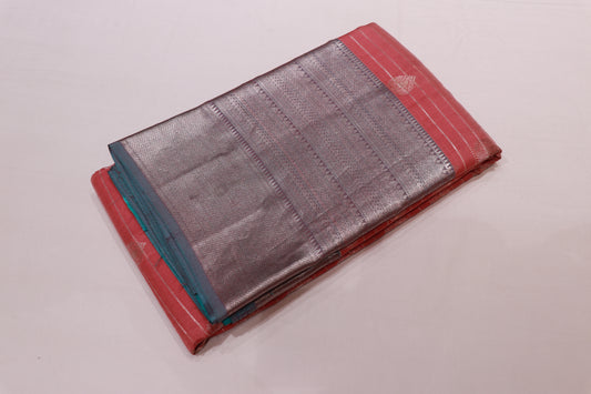 Pure Silk Saree  Pink Colour Saree - Vaishali Silks