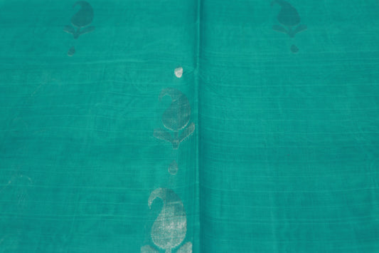 Cotton Saree Ramya Green Colour - Vaishali Silks