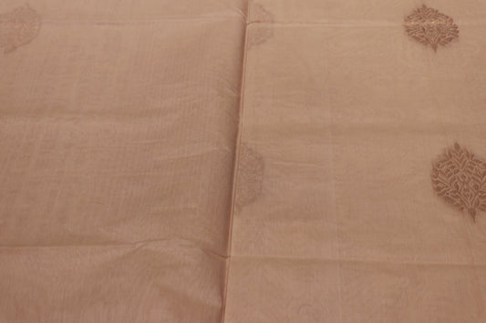 Cotton Saree Off White - Vaishali Silks