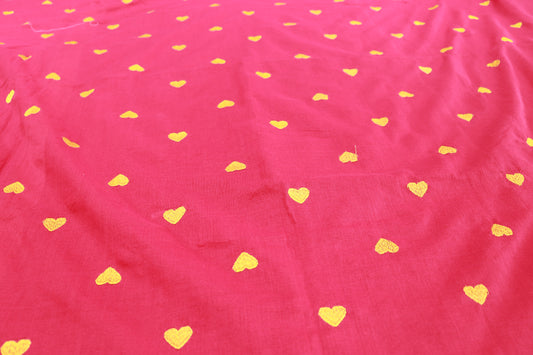 Linen Saree Pink Colour - Vaishali Silks