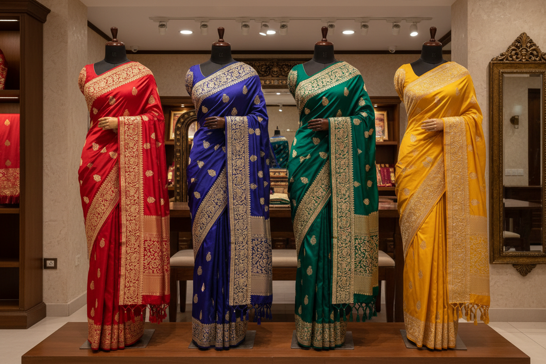 Elegant Best Quality Silk Sarees Crafted by Expert Weavers