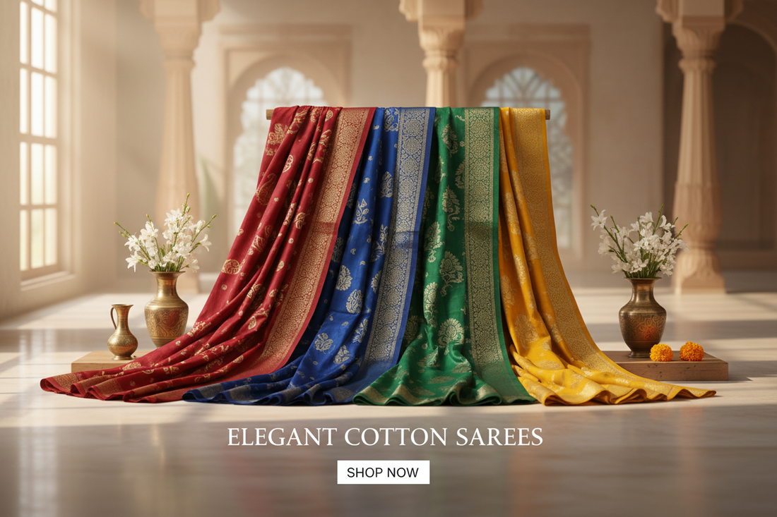 Cotton Saree Online Shopping: Comfort, Style, and Convenience at Your Fingertips