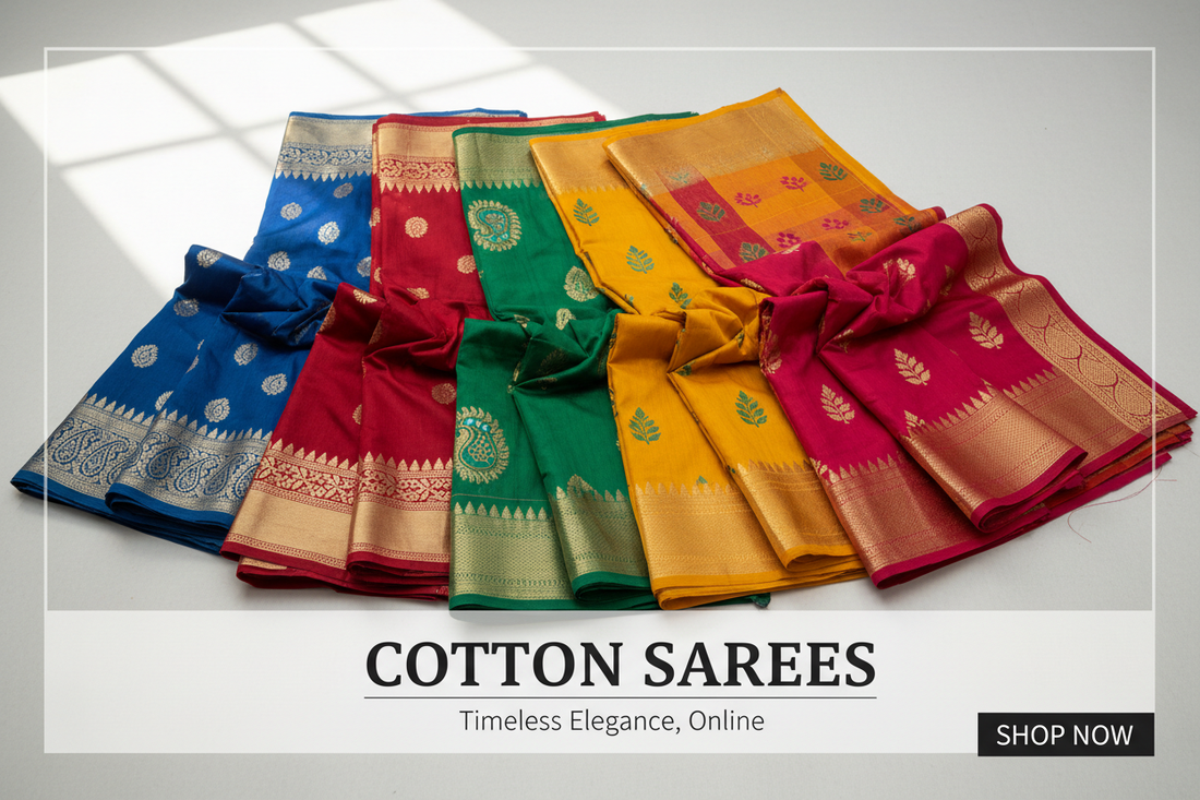 Cotton Sarees Online: A Perfect Choice for Elegant Everyday Wear