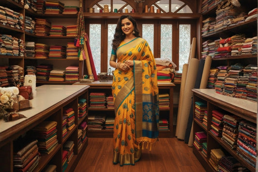 Designer Silk Cotton Sarees: The Perfect Fusion of Luxury and Comfort