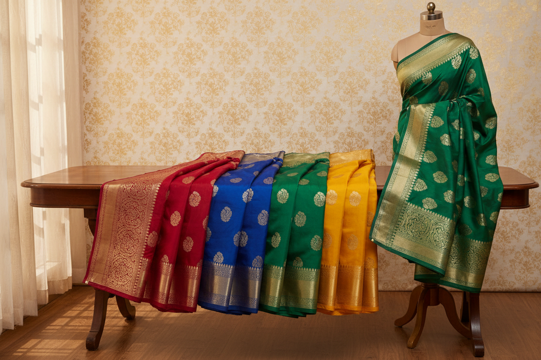 Designer Silk Cotton Sarees: A Perfect Fusion of Tradition and Style