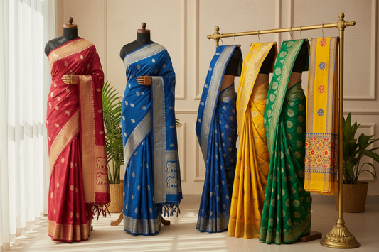Timeless Silk Cotton Saree Collection with Modern Designs