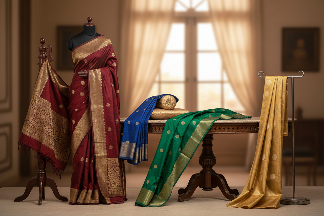 Tussar Silk Sarees Online – Buy Authentic and Elegant Silk Sarees