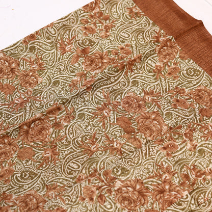 Caramel Dust Fancy Saree