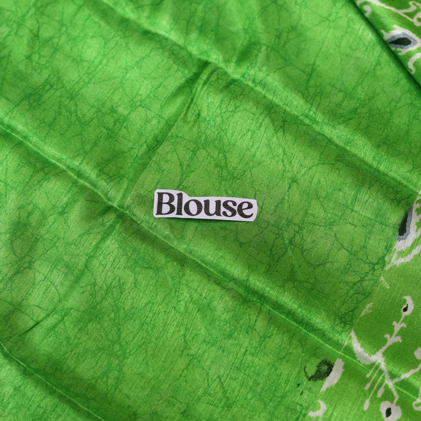 Lime Green Fancy Saree