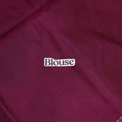 wine Fancy Saree
