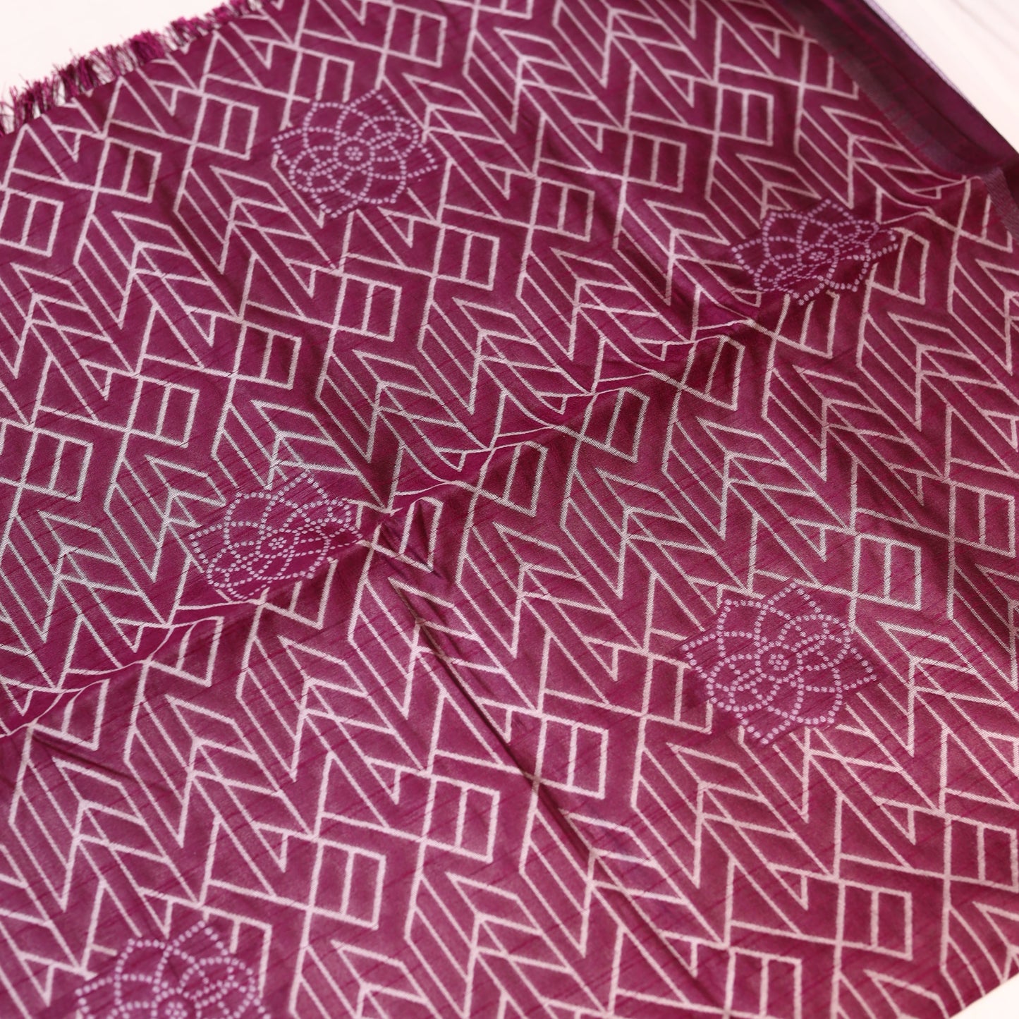 wine Fancy Saree