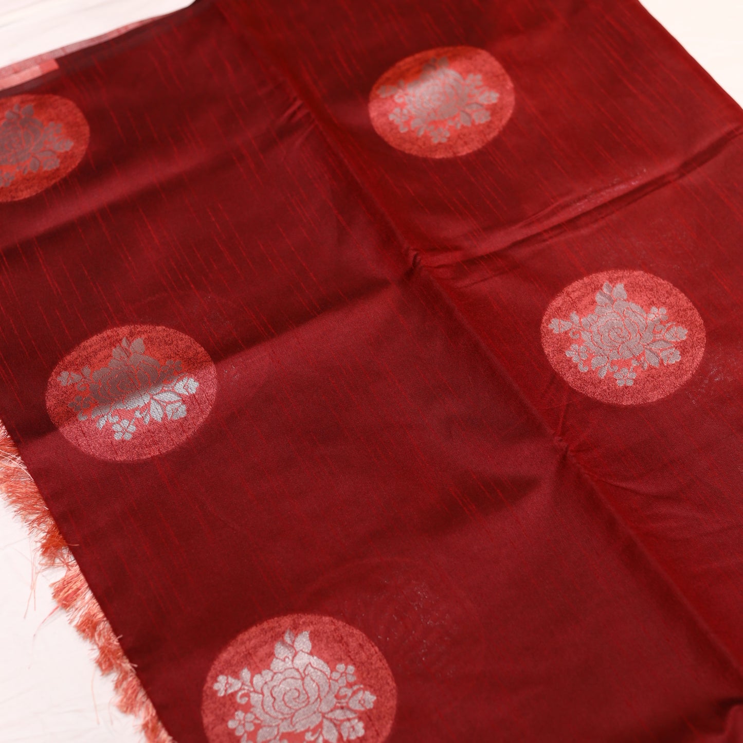 Velvet Rouge Fancy Saree