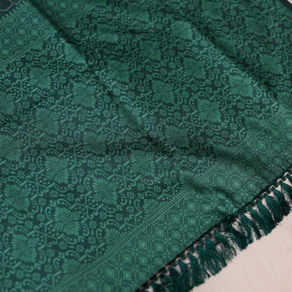 Teal Drift Fancy Saree
