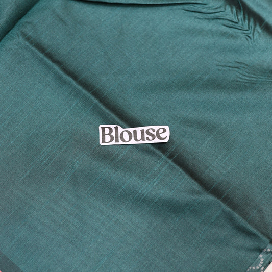 Teal Drift Fancy Saree