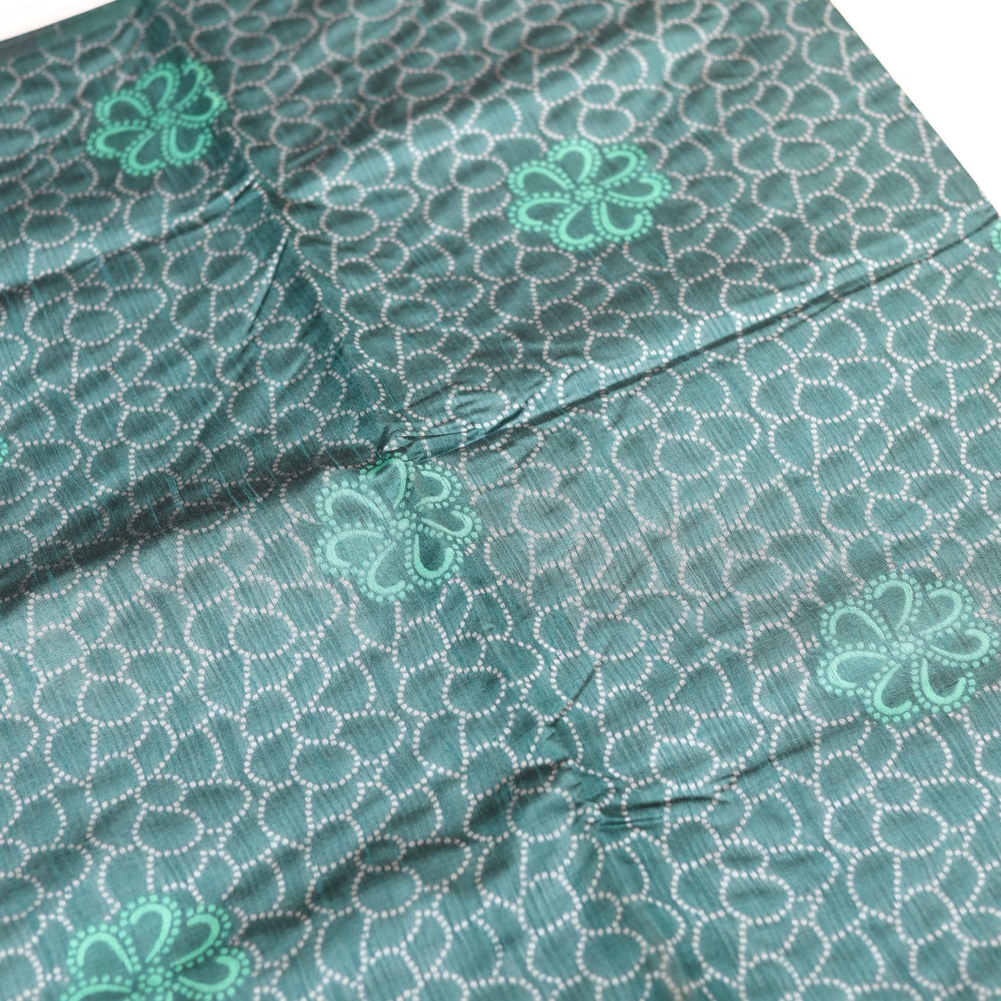 Teal Drift Fancy Saree