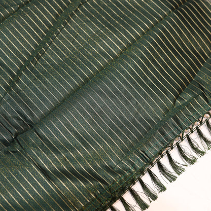 Green Soft Tissue Saree