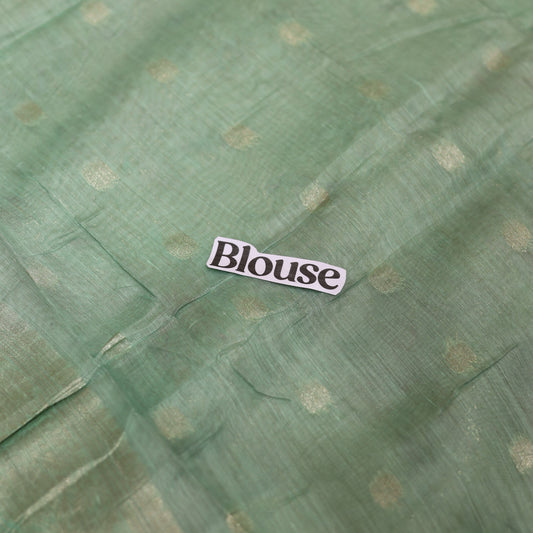 Pastel Jade Tissue Fancy Saree