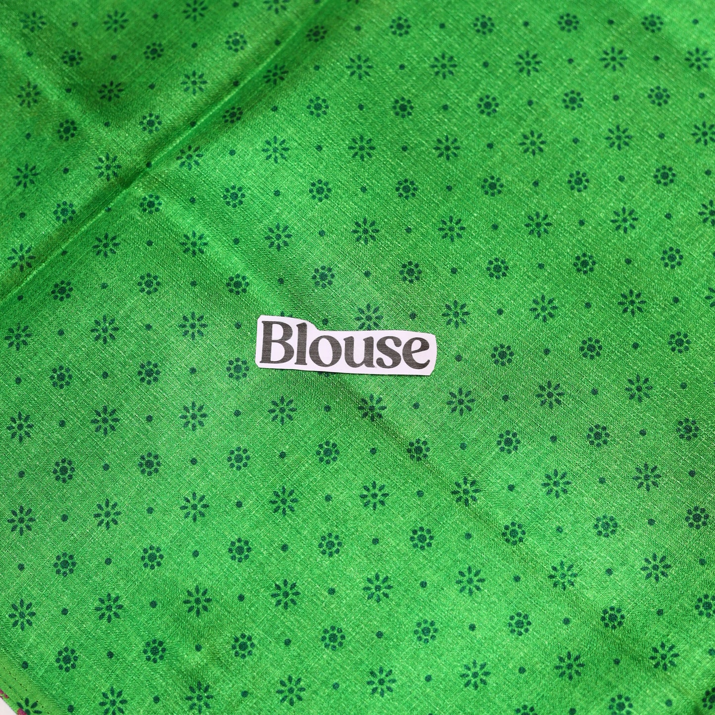 Green Semi Tussar Saree