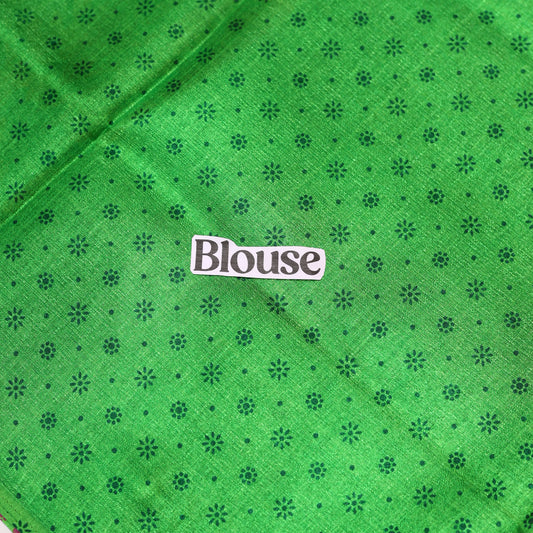 Green Semi Tussar Saree