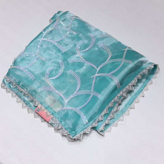 Blue Party Wear Saree