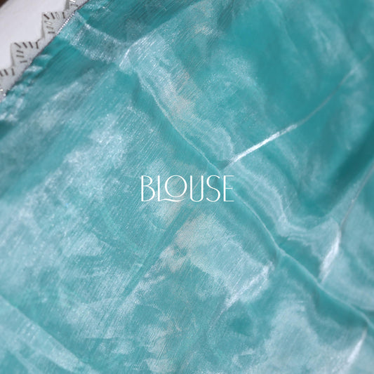 Blue Party Wear Saree