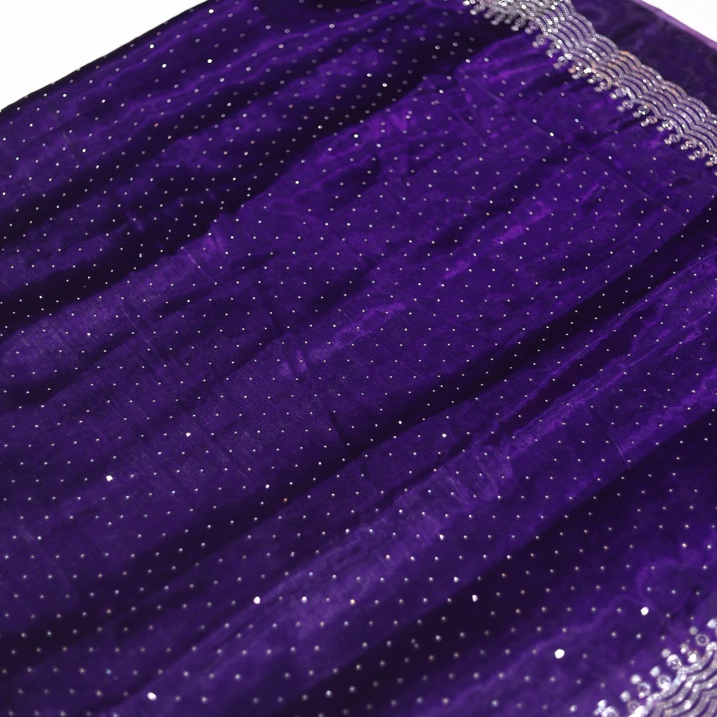 Dark Blue Party Wear Saree