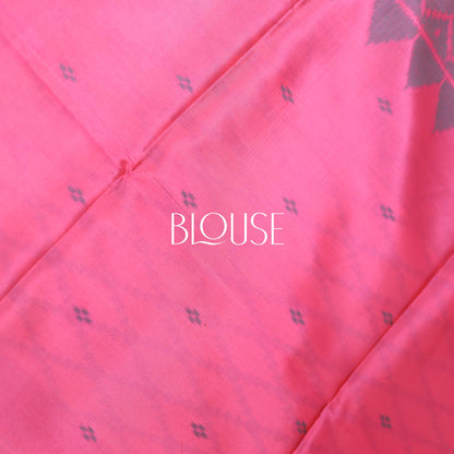 Yellow Semi Tusser Saree