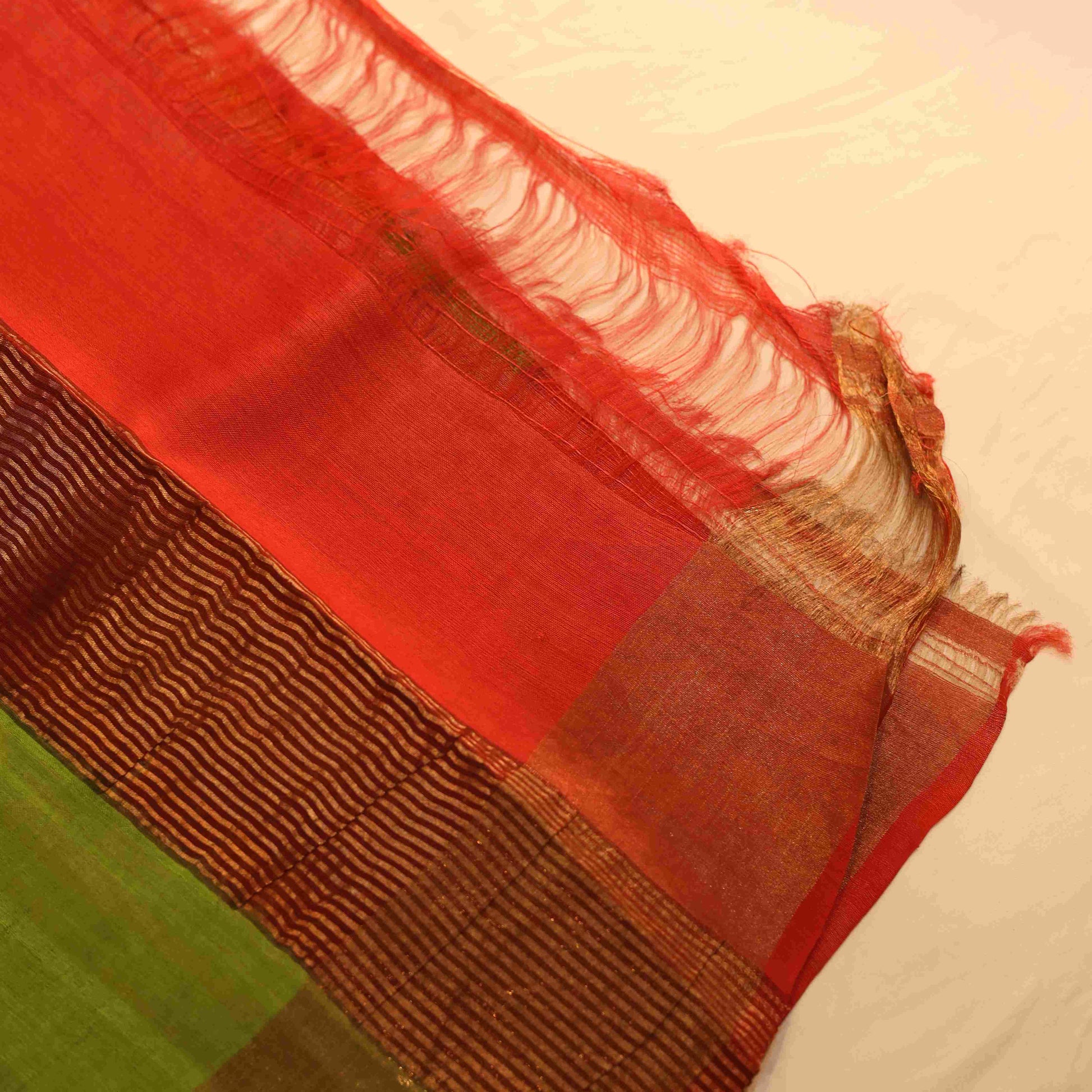 Pure Tusser Saree - Vaishali Silks