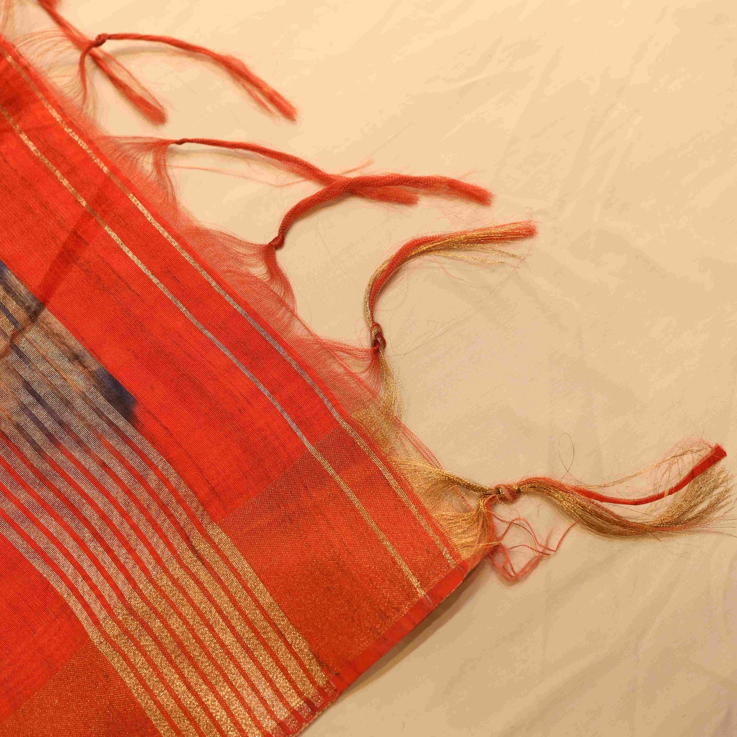 Semi Tusser Saree