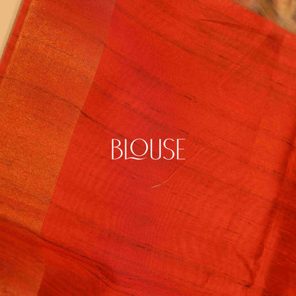 Semi Tusser Saree