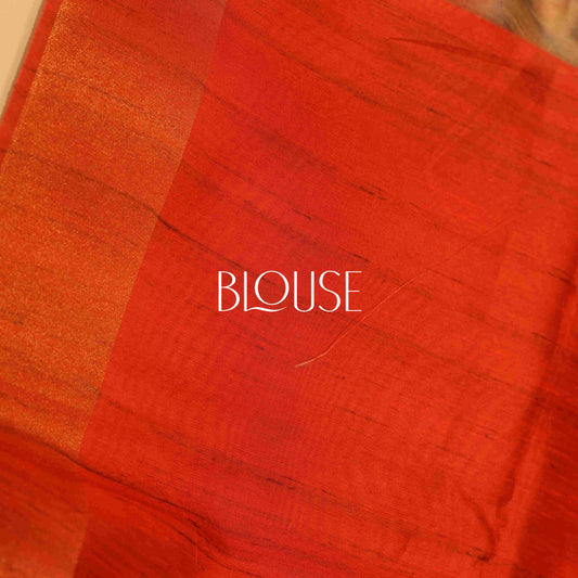 Semi Tusser Saree