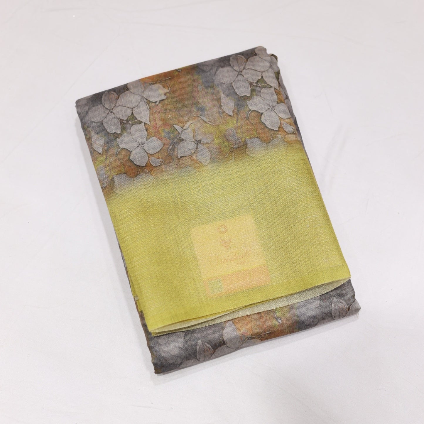 Linen Green Saree