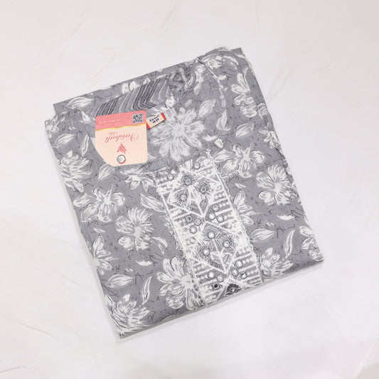 Softcotton White Grey Kurtiset