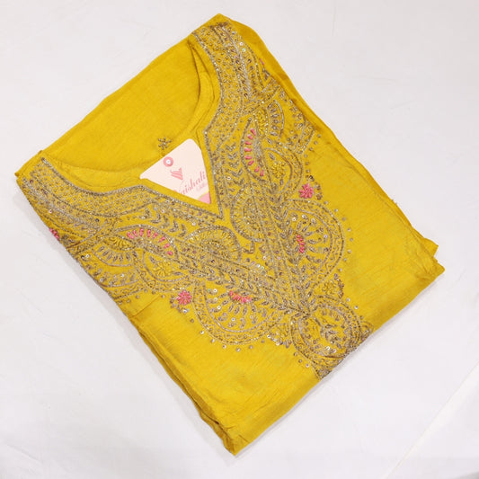 Banaras Yellow Kurtiset