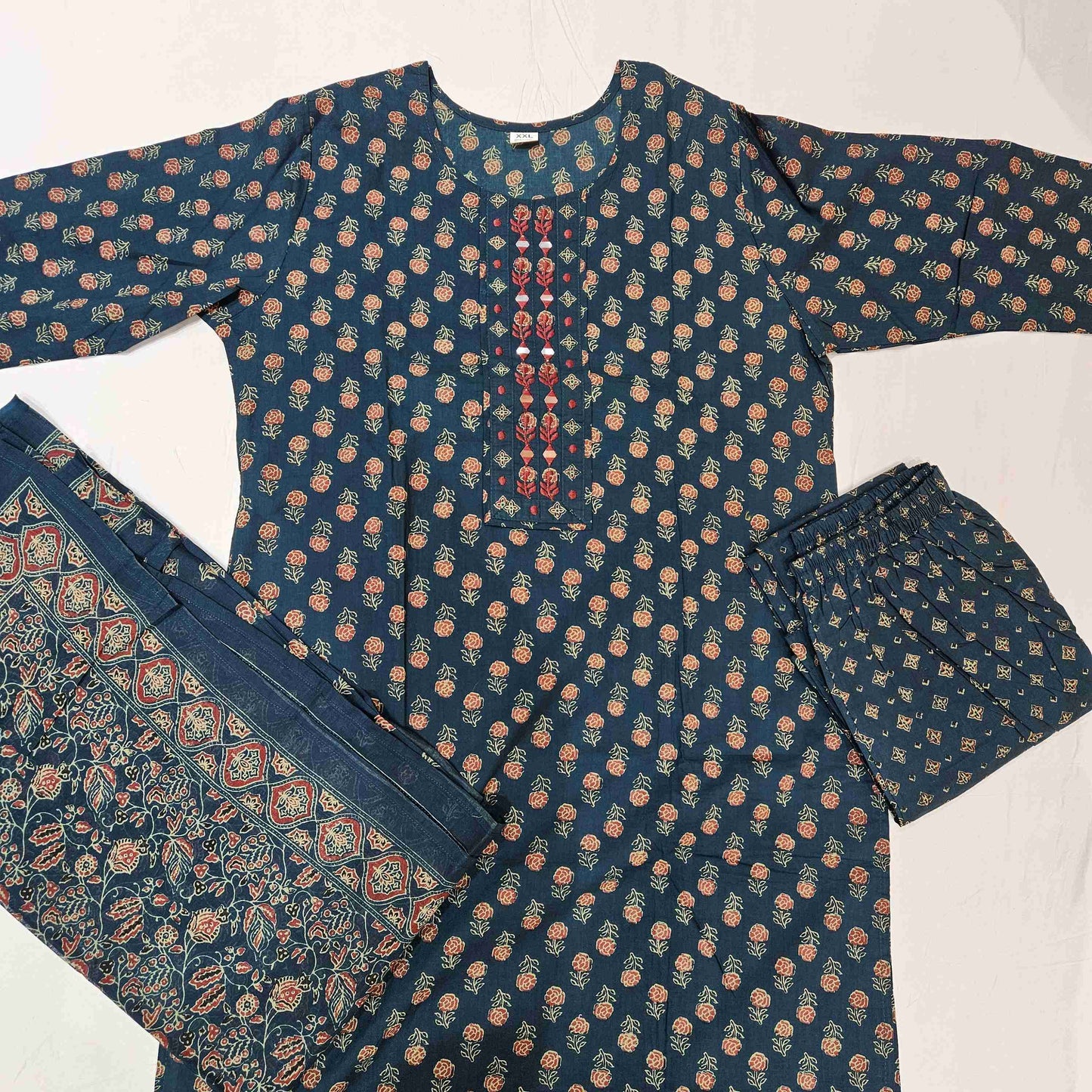 Cotton Darkblue Kurtiset