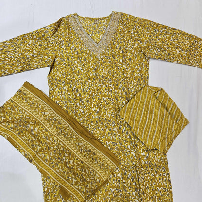 Cotton Yellow Kurtiset